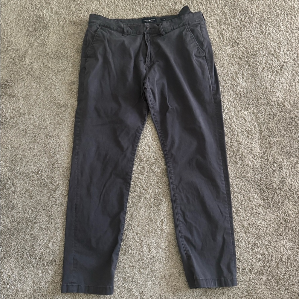 Men’s Lucky Brand Gray Chinos